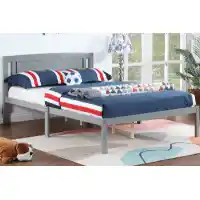 Furniture of America Grey Full Platform Bed