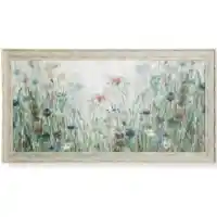 Stylecraft Blue & Purple Wildflowers Wall Art