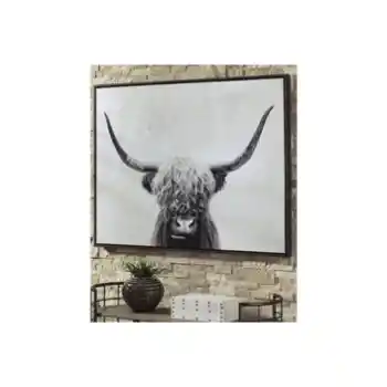 Ashley Highland Bull Wall Art