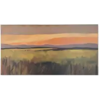 Ashley Amber Waves Wall Art 60 x 30