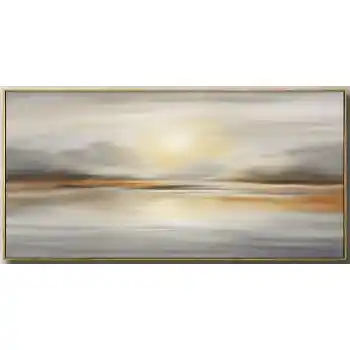 Abstract Seascape Wall Art 24 x 48