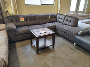 Ashley Accrington 2-Piece Sectional with Sleeper & Right-Hand Chaise