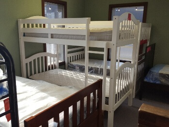 Acme White Twin Over Twin Bunk Bed