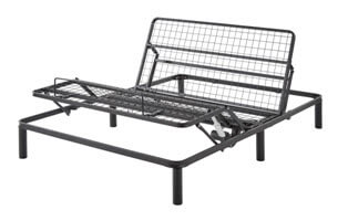Homelegance Adjustable Split King Bed Frame with Wireless Remote