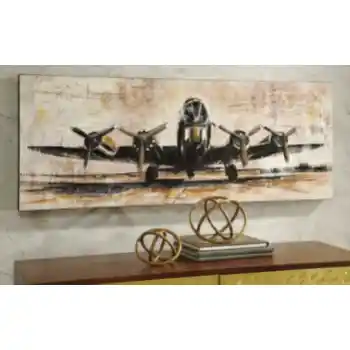 Ashley Airplane Wall Art