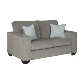 Ashley Alki Alloy Loveseat
