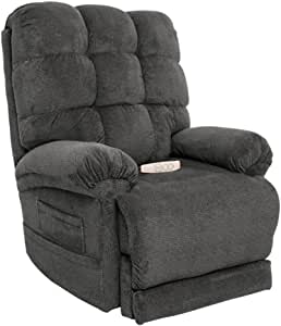 Mega Motion NM1652SO Lay-Flat Lift Chair/Power Recliner in Angus Slate
