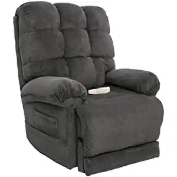 Mega Motion MM1652SO Lay-Flat Lift Chair/Power Recliner in Angus Slate