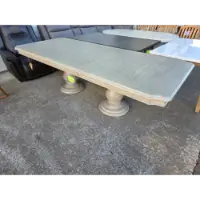 Anniston Light Grey Finish Dining Table (blemished)
