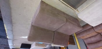Jonathan Louis Radley Chocolate Armless Loveseat