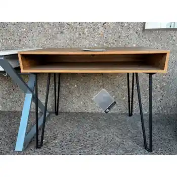 Ashley Stratford Brown Desk (blemished - top has damage)
