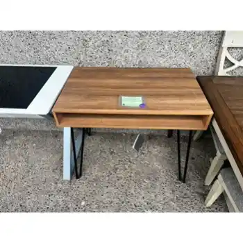 Ashley Stratford Brown Desk (blemished - top has damage)