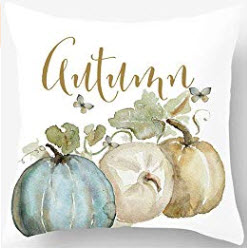 Autumn Pumpkins Throw Pillow