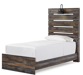 Ashley Dryden Twin Bed with Lighting