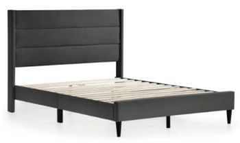 Beckham Dark Grey XL Twin Platform Bed