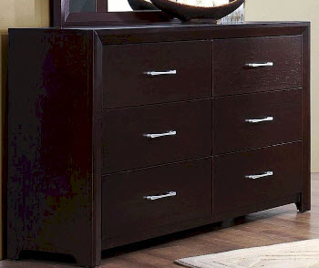 Homelegance Beechnut Cappuccino Wood-Look Dresser