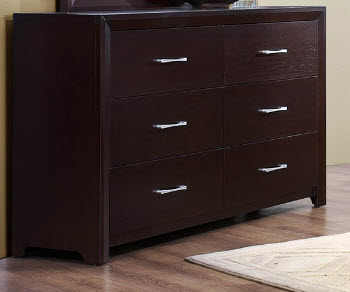 Homelegance Beechnut Cappuccino Wood-Look Dresser