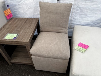 Manwah Kenity II Flax Upholstered Side Chair