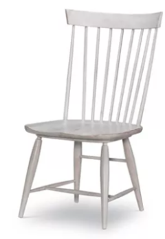 Legacy Bellhaven Distressed White Side Chair