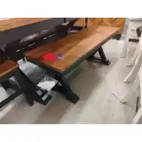 Ashley Willamette Black & Maple Finish Dining Bench