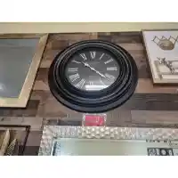 Large Black Wall Clock
