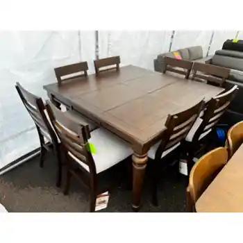 Foremost Concord Square Counter-Height Dining Set with 8 Chairs 
 (blemished)