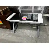 White & Black Gaming Desk (blemished)