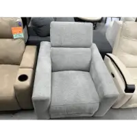 Brent Mineral Fabric Dual Power Recliner