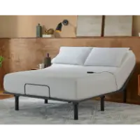 Serta Baselogic Bronze Adjustable Full Bed Frame