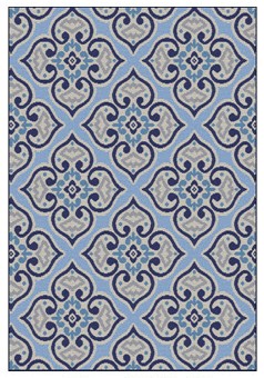 Mohawk Calypso Tile Indoor/Outdoor 5x8 Area Rug