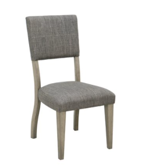 Emerald Cambridge Upholstered Dining Chairs with Hardwood Frames (Set of 2)