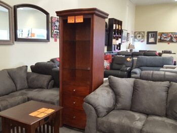 New Classic Cameron Maple Finish Bookcase/Curio with Lighting