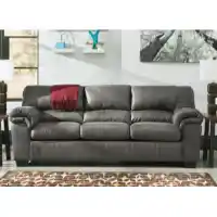 Ashley Benton Charcoal Microsuede Sofa