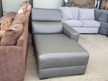 Jason Furniture Charcoal Chaise