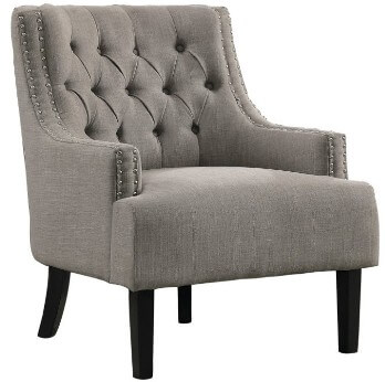 Homelegance Charisma Taupe Accent Chair