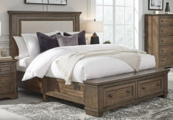 Universal Charleigh Finish Queen Storage Bed (blemished)