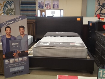 Modus Charles Cappuccino Finish King Bed