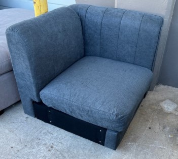 Shitenchi Dark Grey Corner Chair