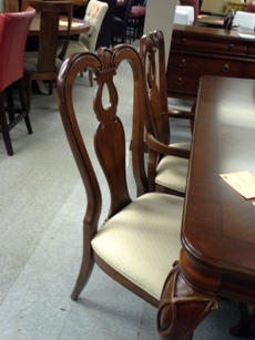 Legacy Louis Phillipe Cherry Finish Side Chair