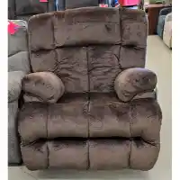 Catnapper Cloud Chocolate Lay-Flat Recliner