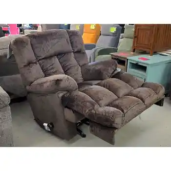 Catnapper Cloud Chocolate Lay-Flat Recliner