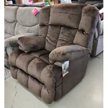 Catnapper Cloud Chocolate Lay-Flat Recliner