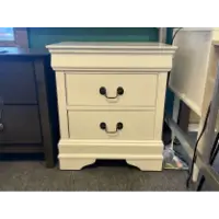 Coaster Louis Philippe White 2-Drawer Nightstand