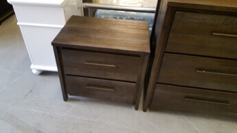Modus Colton Distressed Pine 2-Drawer Nightstand