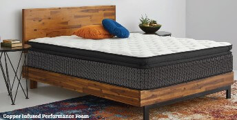 Corsicana Copper-Infused Plush Pillow Top King Mattress