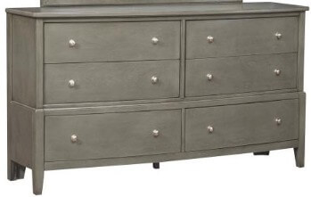 Homelegance Cotterill Grey 6-Drawer Dresser (blemish)