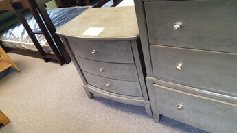Homelegance Cotterill Grey 3-Drawer Nightstand (blemish)