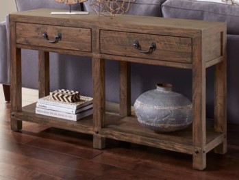 Modus Craster Smoky Taupe Console Table