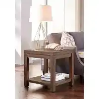 Modus Craster Smoky Taupe End Table