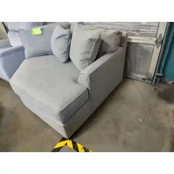 Max Home Geneva Champagne Fabric Cuddler Chair